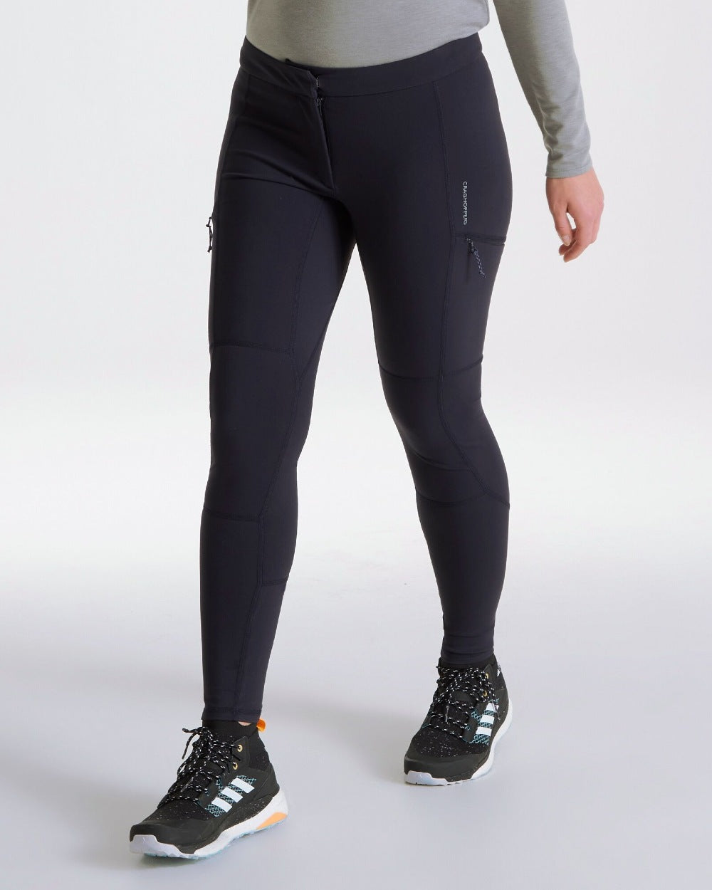 Craghoppers Womens Dynamic Leggings in Dark Navy 