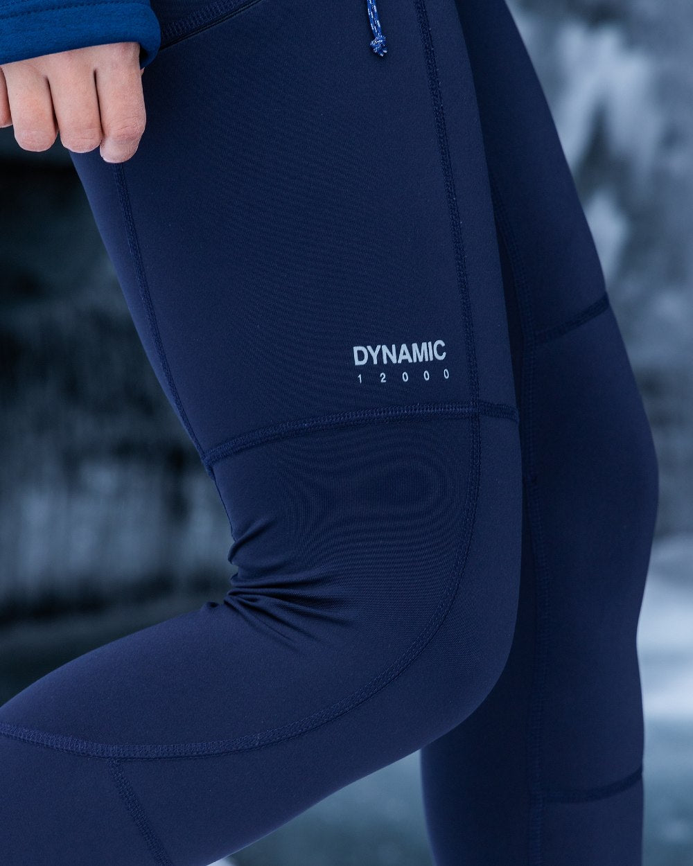 Craghoppers Womens Dynamic Leggings in Dark Navy 