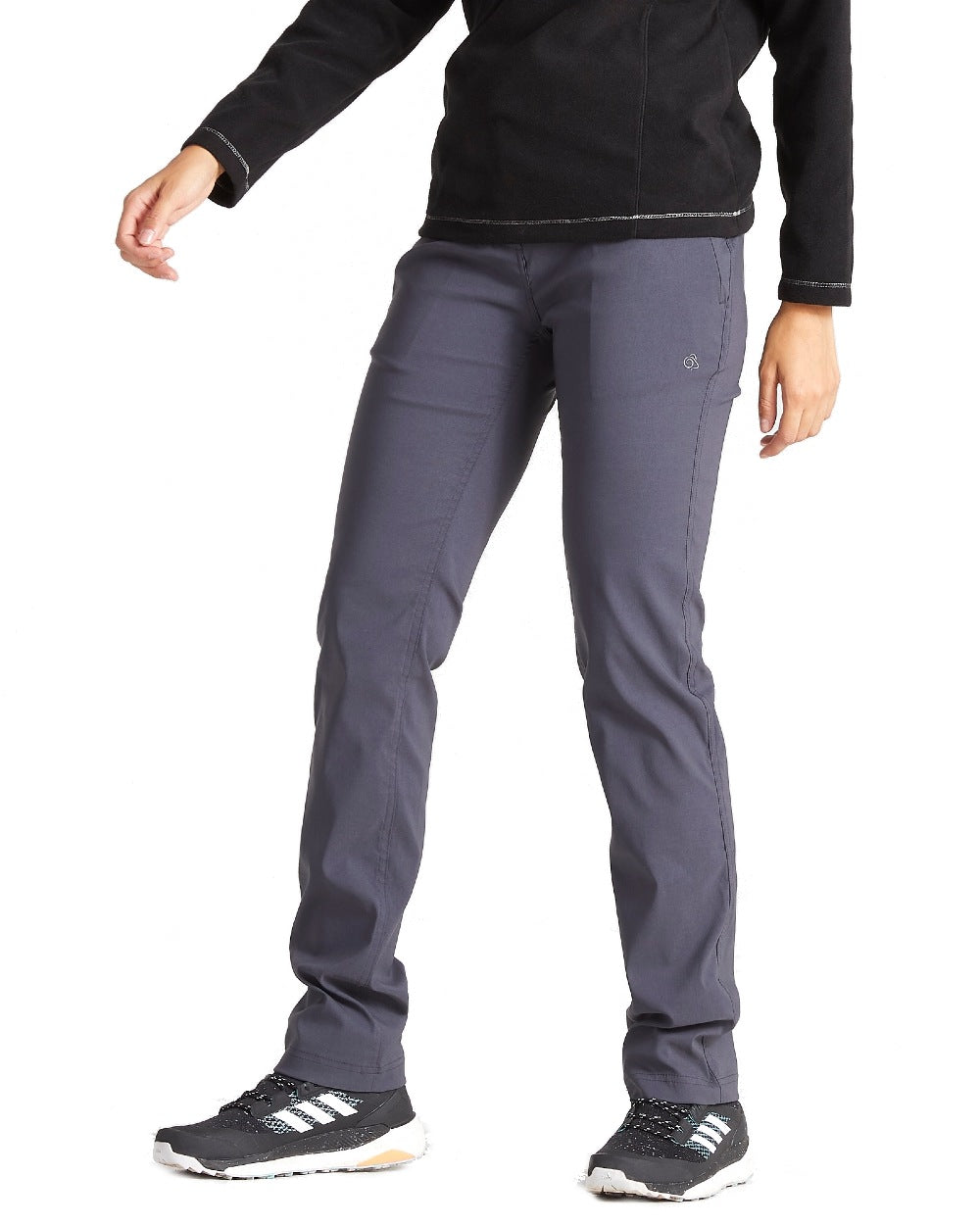 Craghoppers Womens Kiwi Pro II Trousers in Graphite 