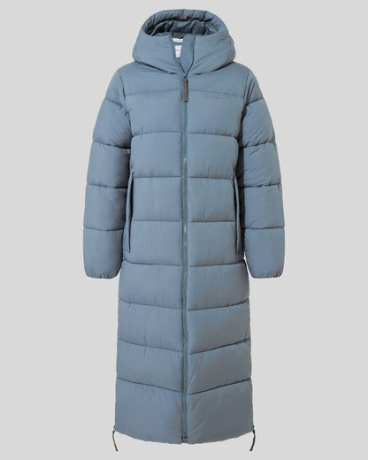 Craghoppers Womens Narlia Insulated Hooded Jacket in Winter Sky 