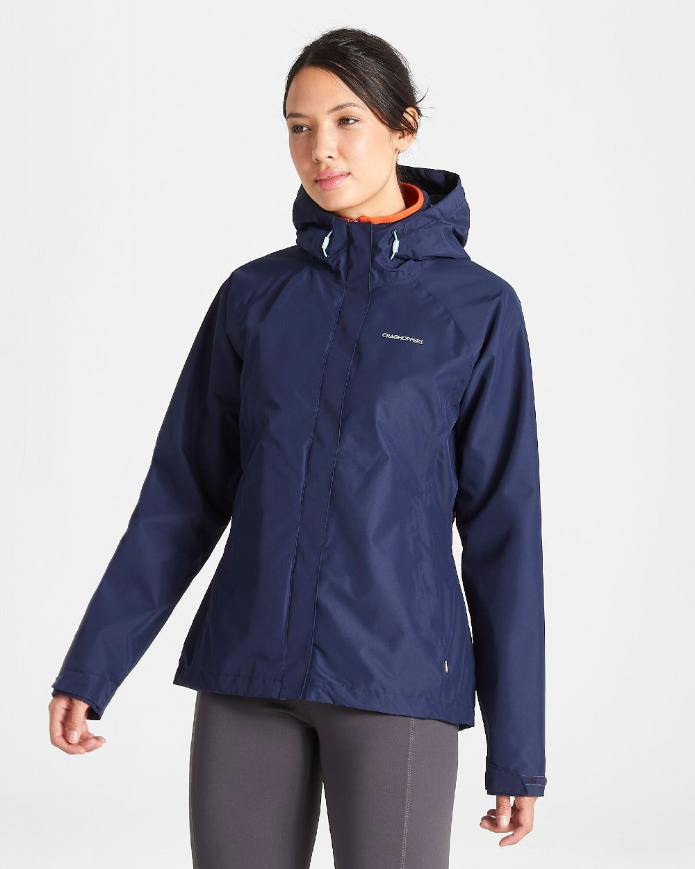 Craghoppers Womens Orion Waterproof Jacket in Blue Navy