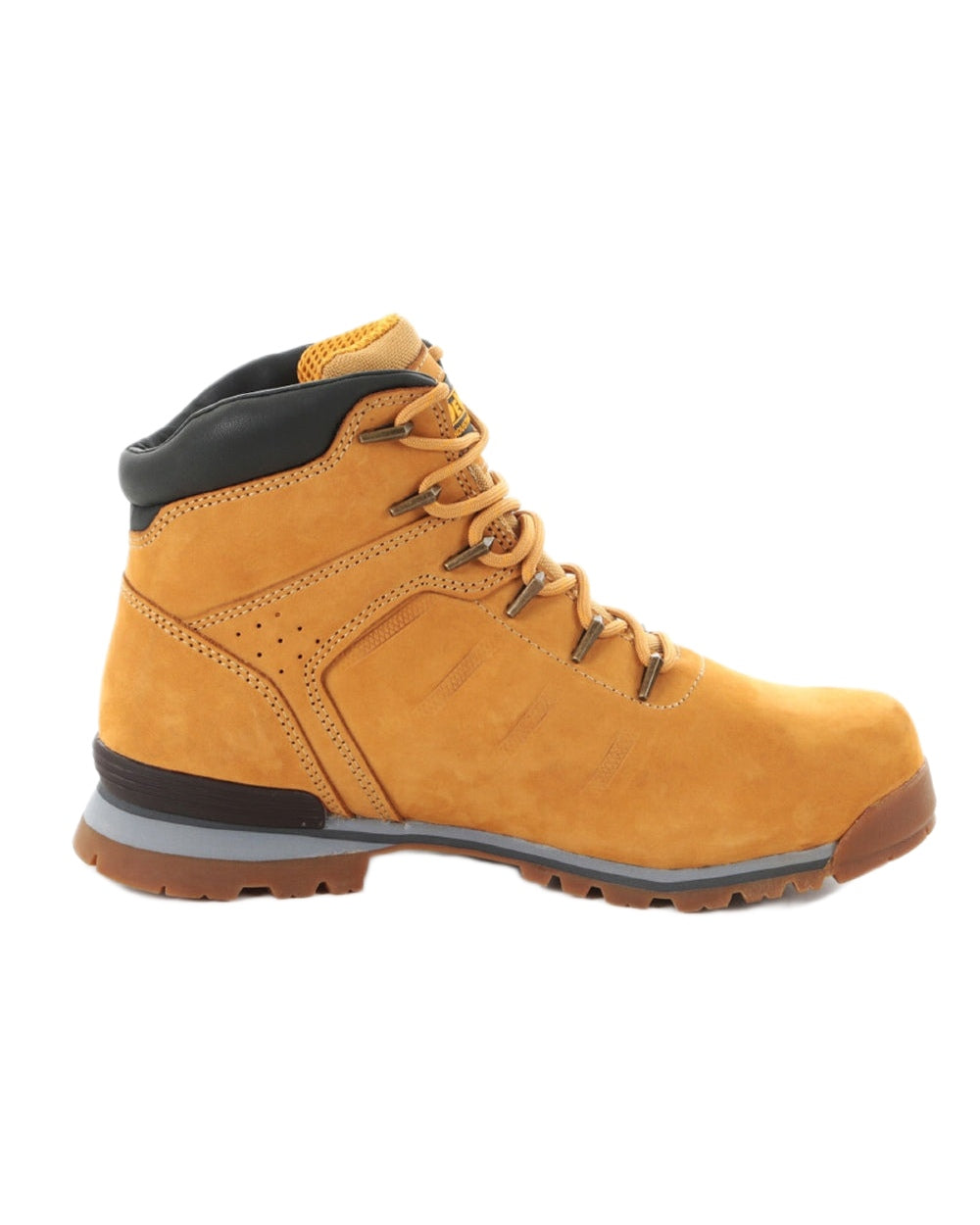 Honey Coloured DeWalt Carlisle Nubuck Lightweight Safety Boots on white background 