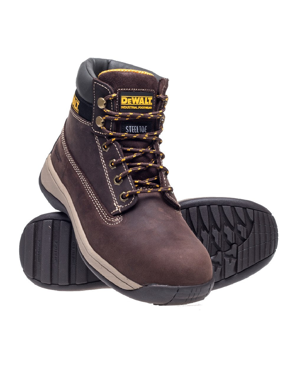 DeWalt Apprentice Nubuck Safety Hiker Boots in Brown 