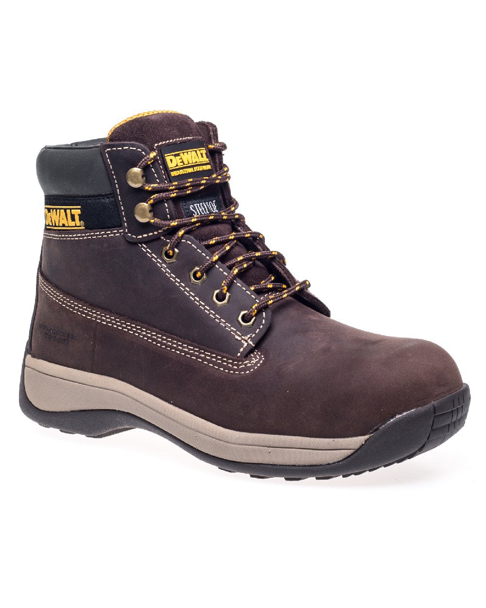 DeWalt Apprentice Nubuck Safety Hiker Boots in Brown 