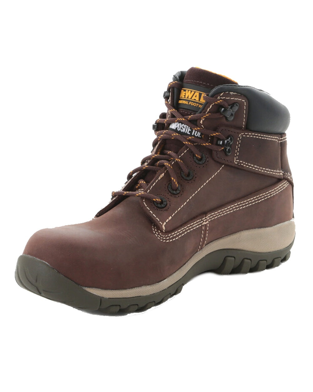 DeWalt Hammer Non-Metallic Safety Boot in Brown