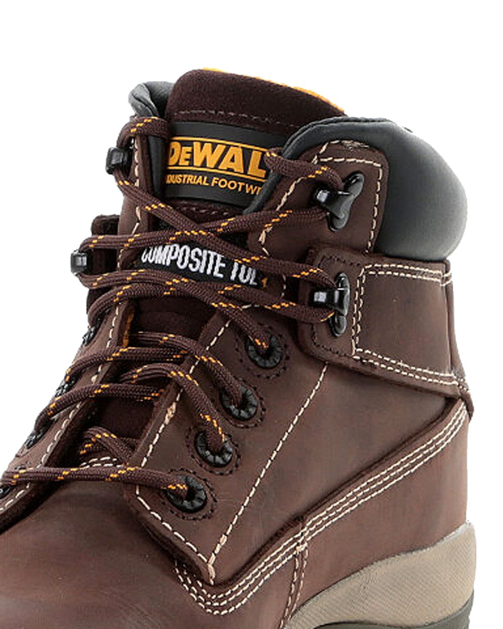 DeWalt Hammer Non-Metallic Safety Boot in Brown