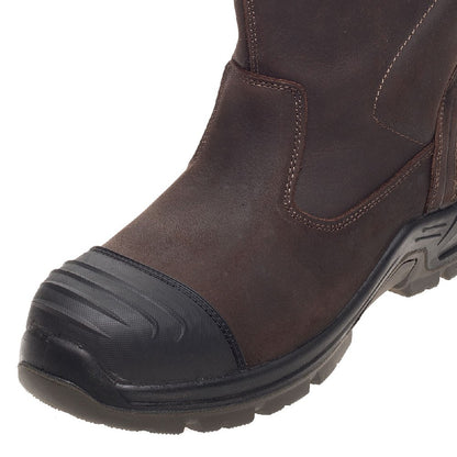 DeWalt Millington Non Metallic Waterproof Rigger Boots in Brown