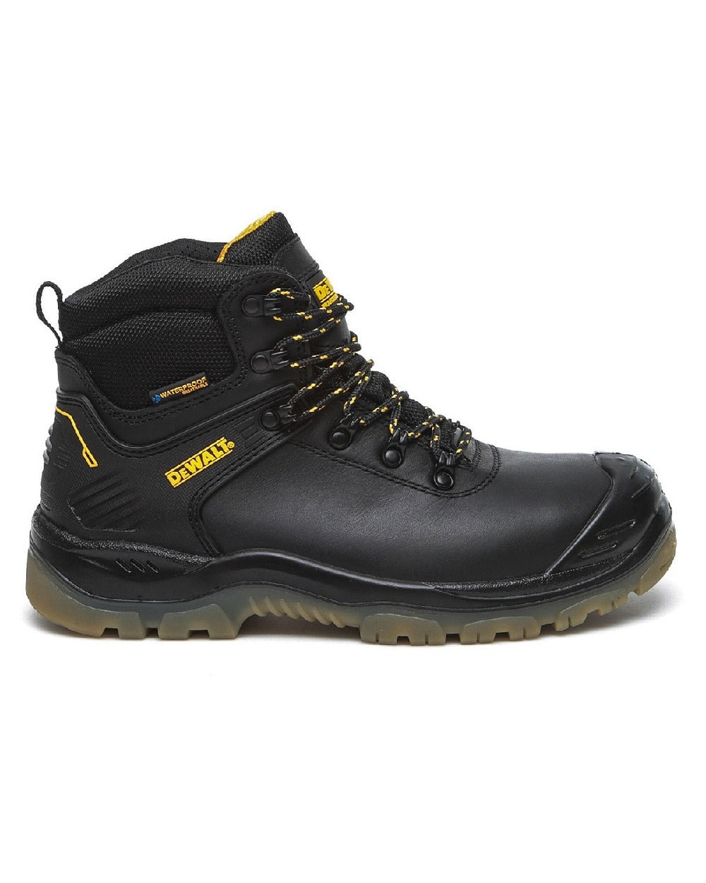 DeWalt Newark Waterproof Safety Hiker Boots in Black 