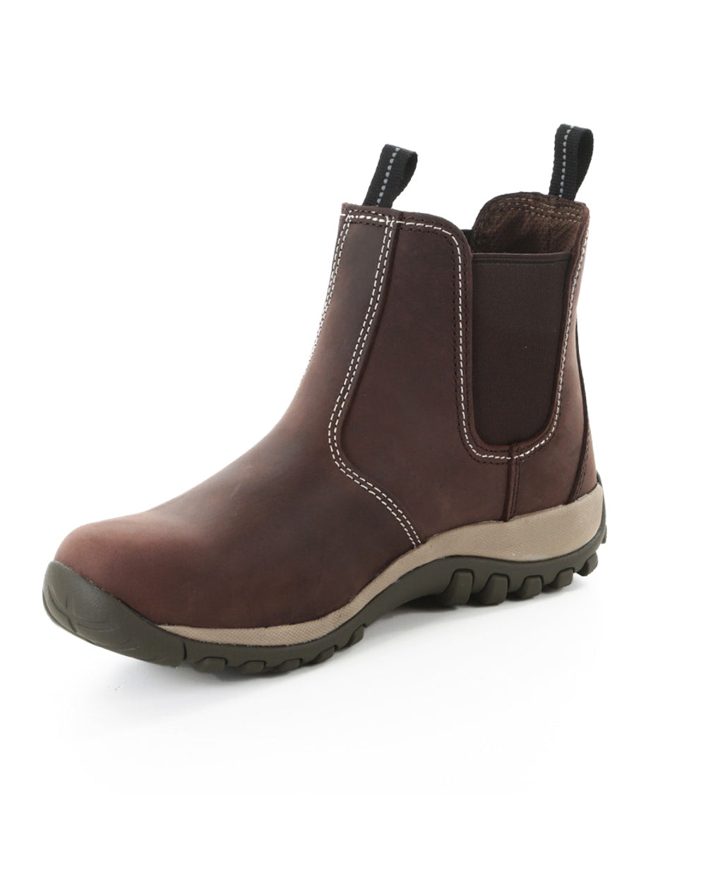 DeWalt Radial Leather Safety Dealer Boots in Brown