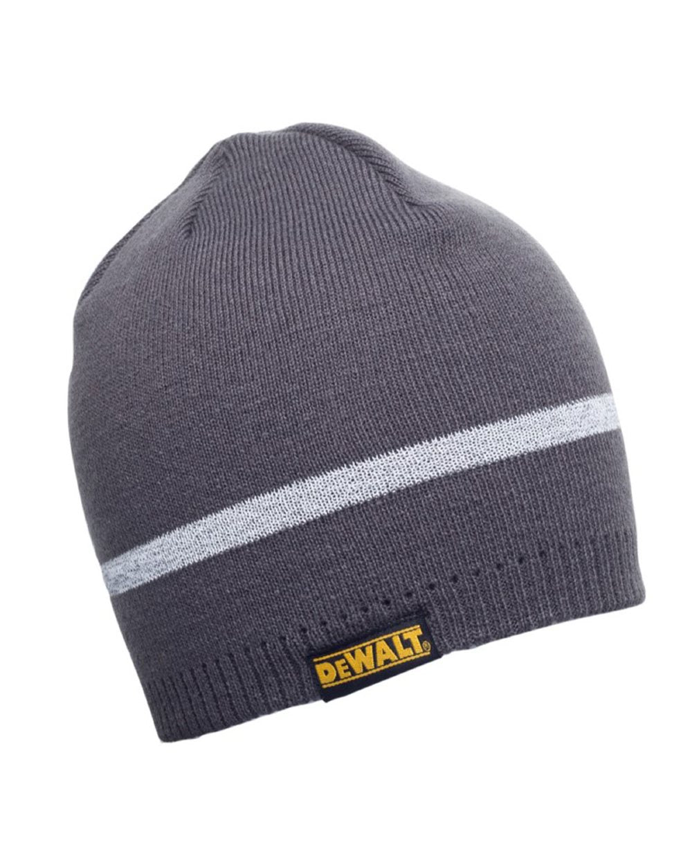 DeWalt Reflective Beanie Hat in Grey