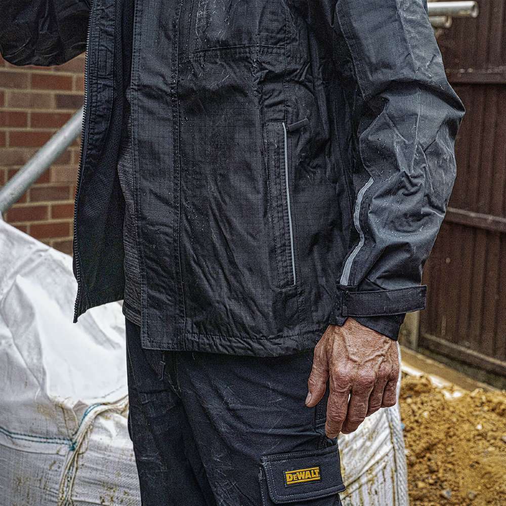 DeWalt Storm Waterproof Jacket in Grey/Black