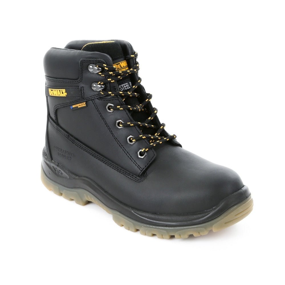 DeWalt Titanium 6" Waterproof Safety Boots in Black 