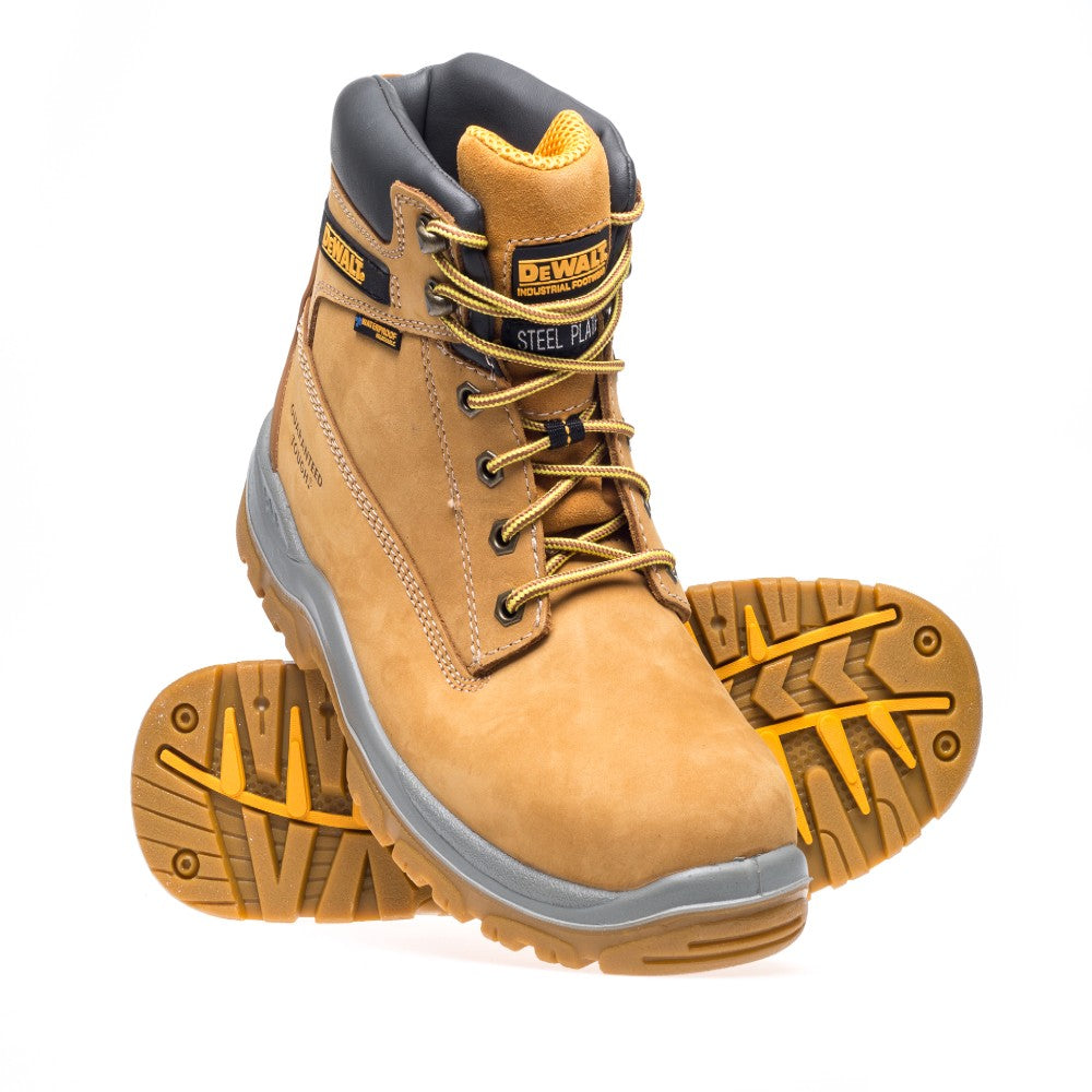 DeWalt Titanium 6&quot; Waterproof Safety Boots in Honey 