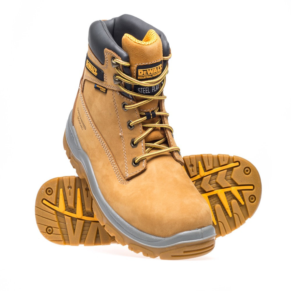 DeWalt Titanium 6" Waterproof Safety Boots in Honey 