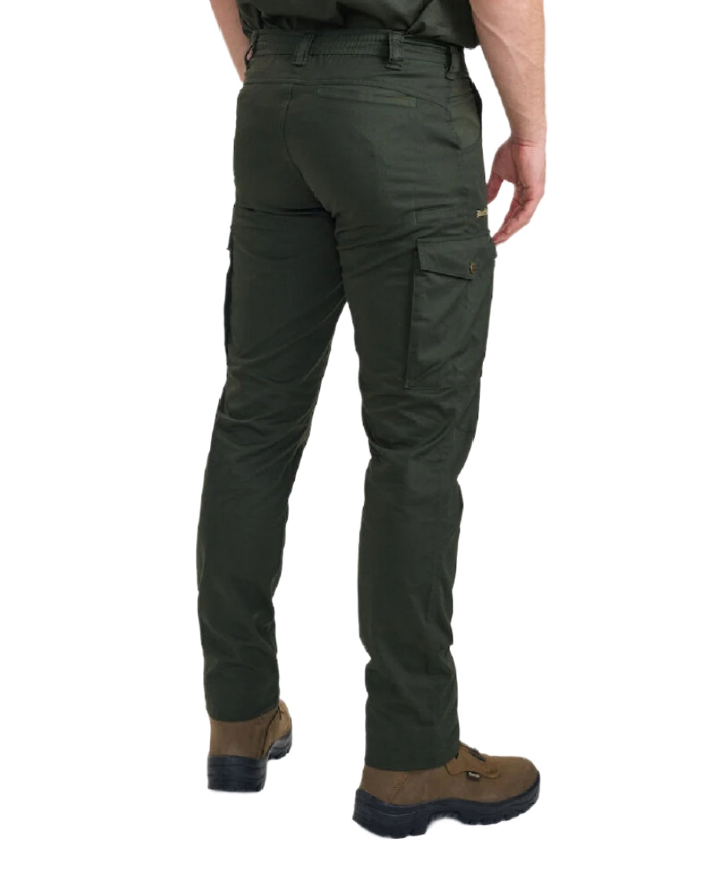 Timber coloured Deerhunter Atlas Trousers on White background 
