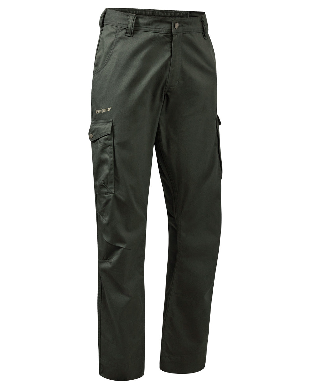 Timber coloured Deerhunter Atlas Trousers on White background 