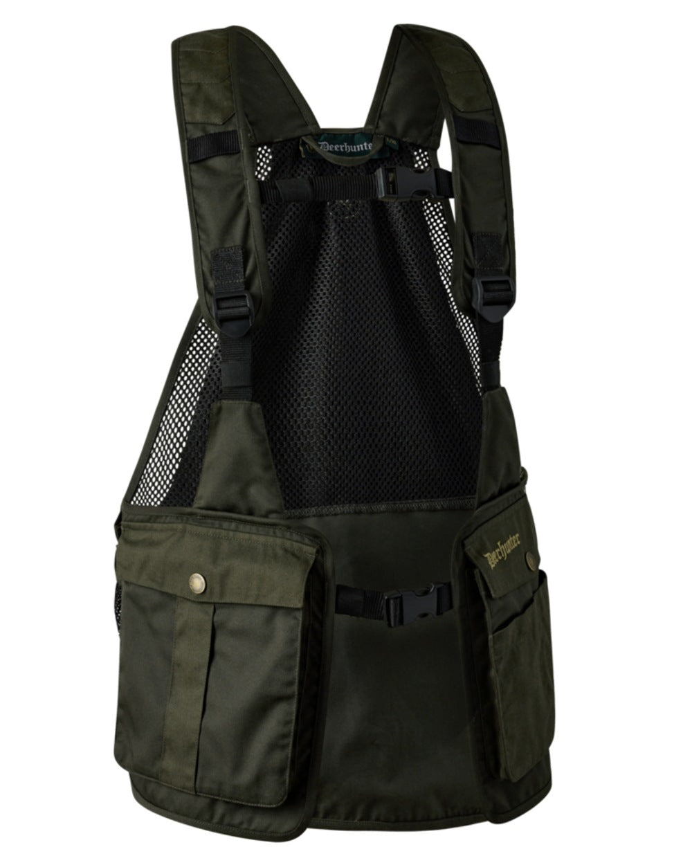 Timber coloured Deerhunter Atlas Waistcoat on white background 