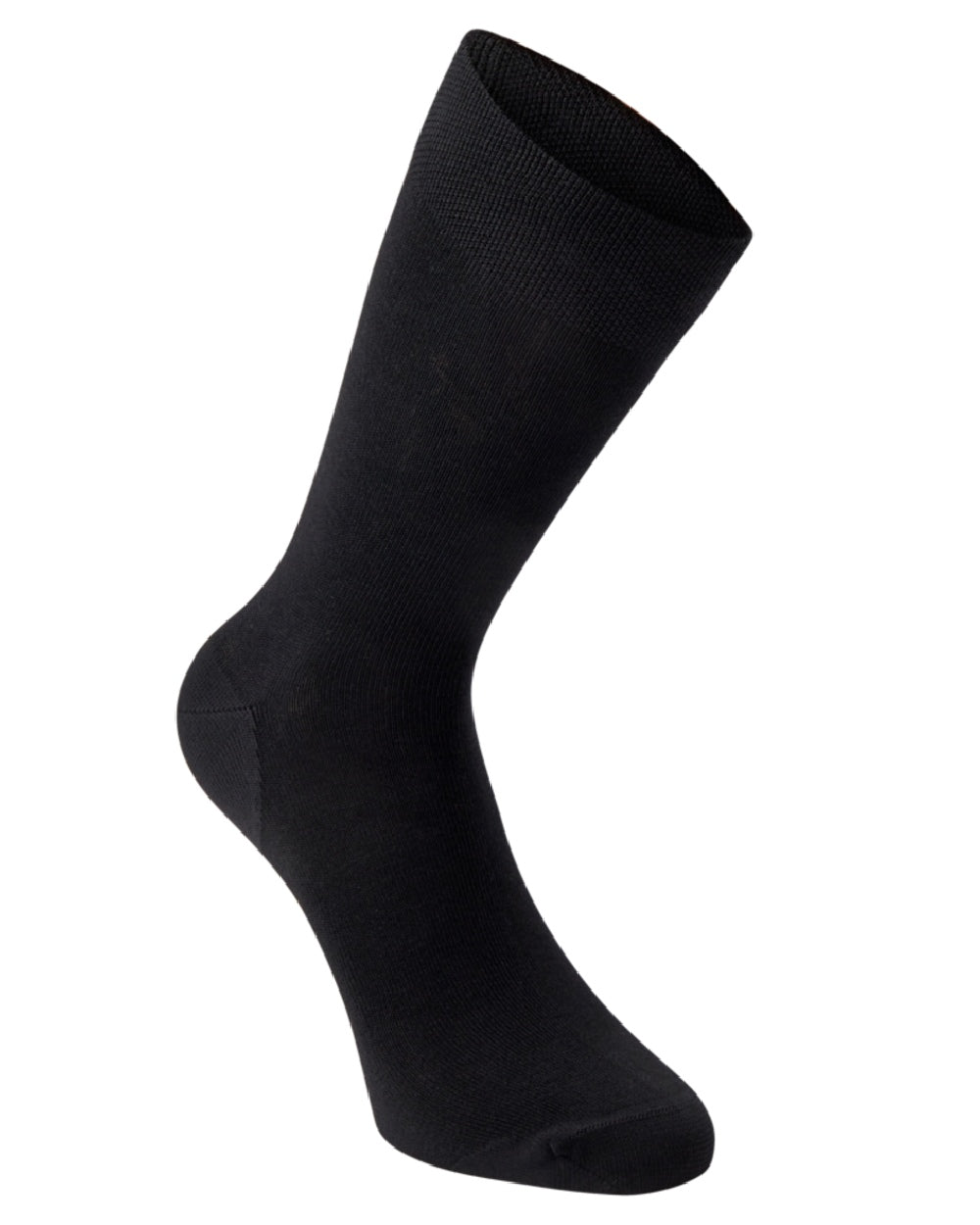 Black Ink coloured Deerhunter Bamboo Socks 3 Pack on white background 
