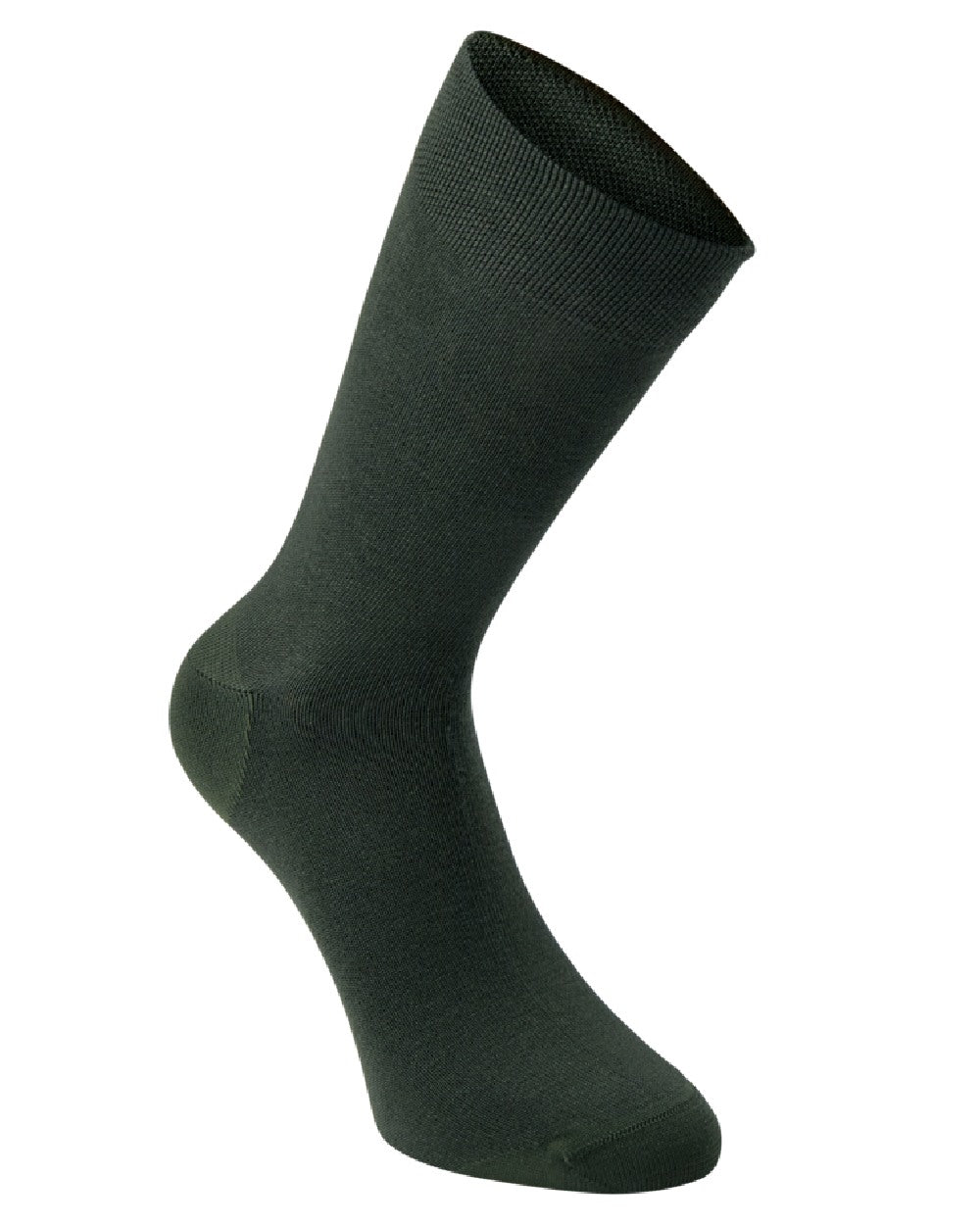 Green coloured Deerhunter Bamboo Socks 3 Pack on white background 