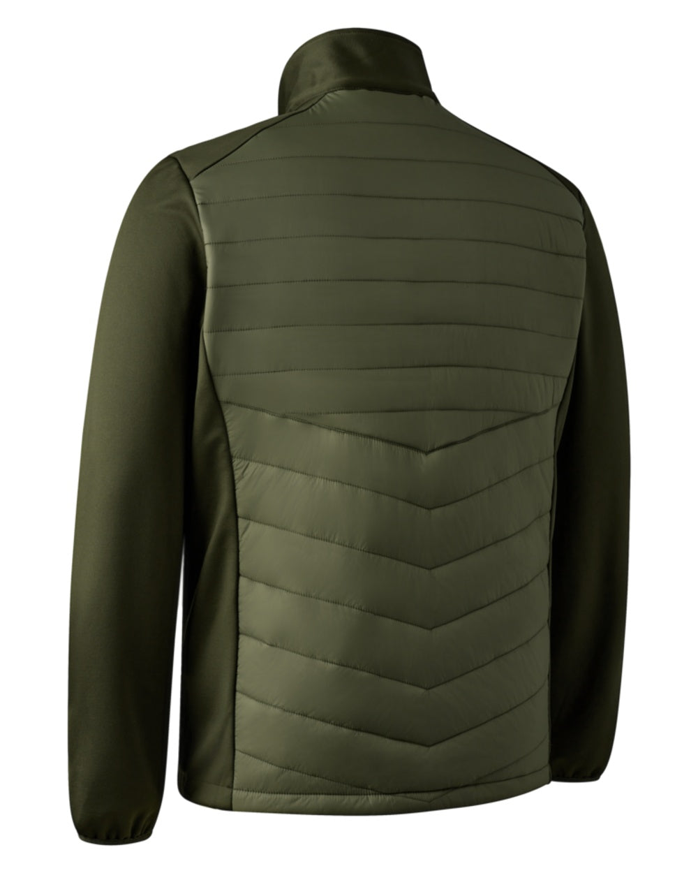 Forest Green coloured Deerhunter Chamois Padded Jacket on white background 
