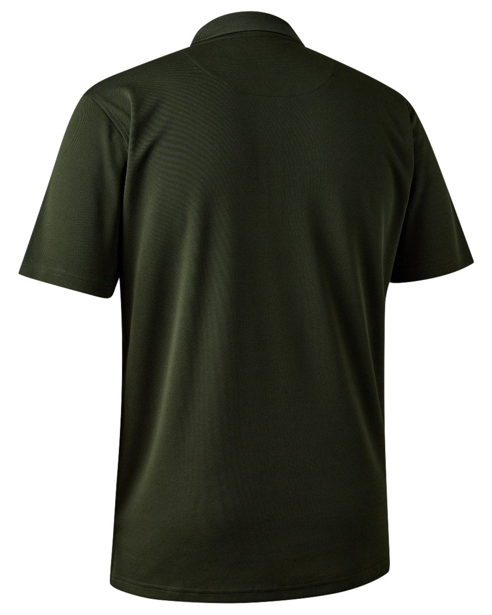 Forest Ember coloured Deerhunter Climate Polo Shirt with 37.5® Technology on white background 
