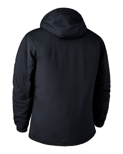 Black coloured Deerhunter Denver Winter Jacket on white background 