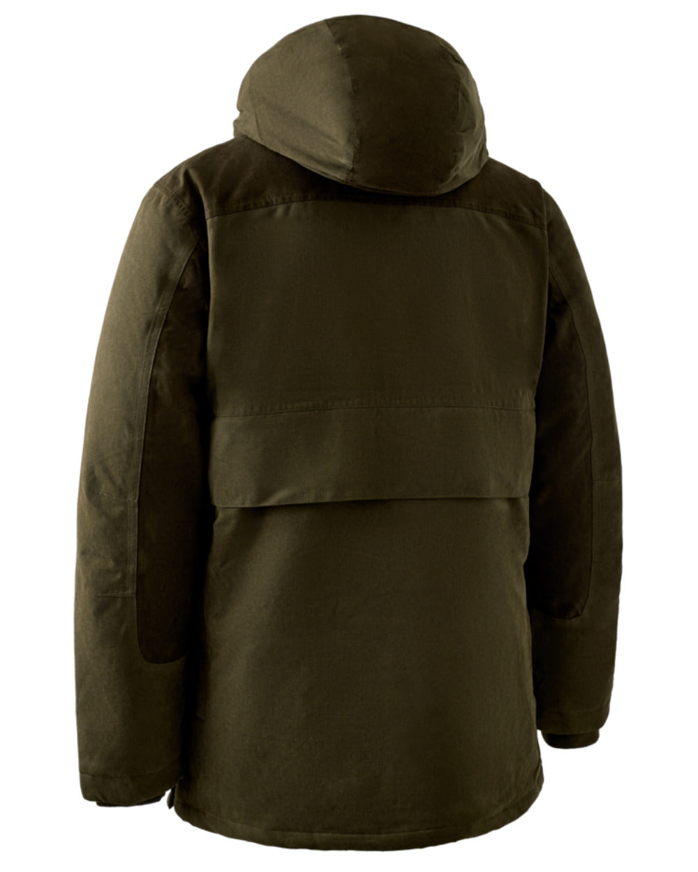 Tarmac Green Coloured Deerhunter Eagle Winter Jacket On A White Background 