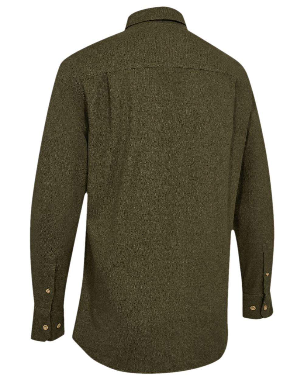 Forest Green Coloured Deerhunter Evan Shirt on white background 
