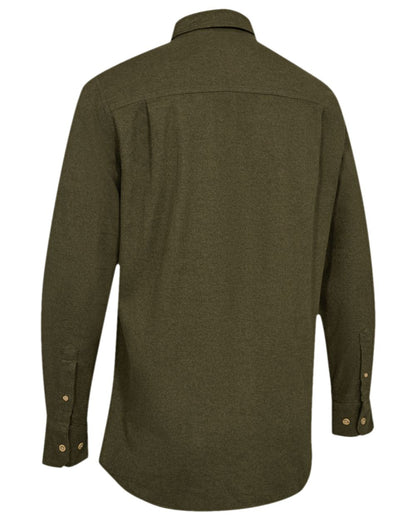 Forest Green Coloured Deerhunter Evan Shirt on white background 