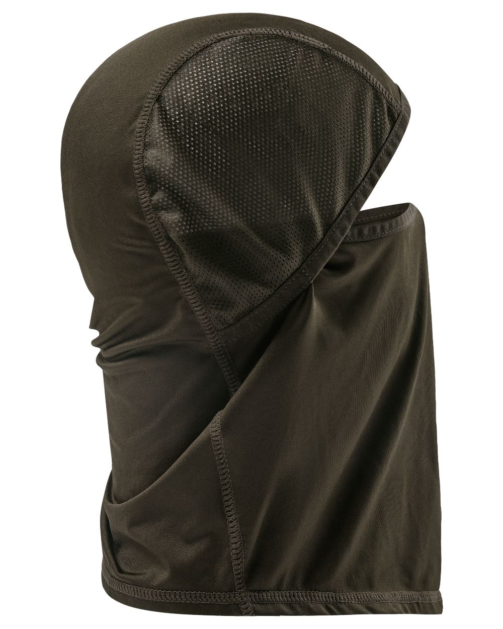 Art Green coloured Deerhunter Excape Full Facemask on white background 