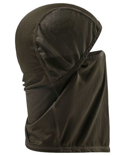 Art Green coloured Deerhunter Excape Full Facemask on white background 