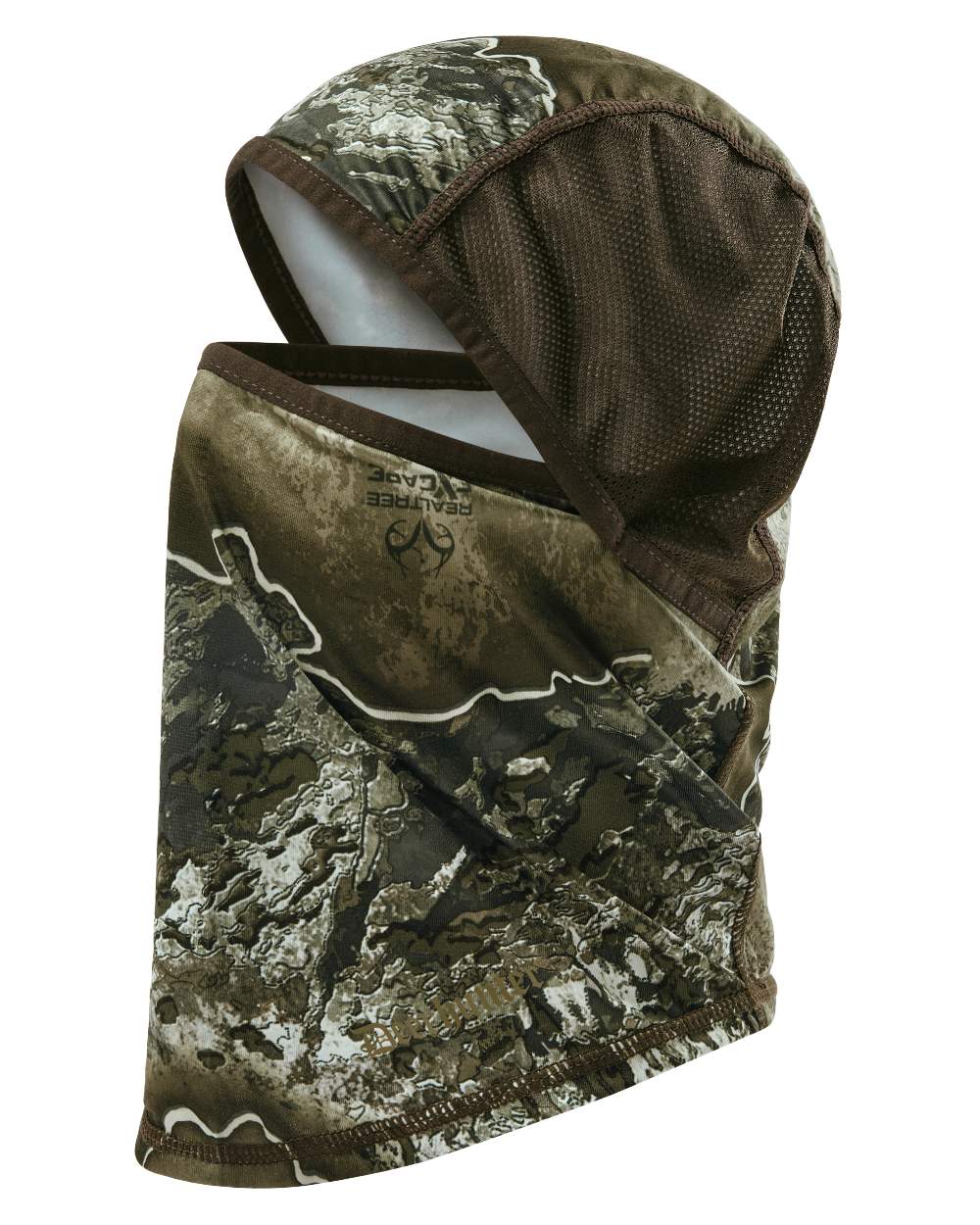 Realtree Excape coloured Deerhunter Excape Full Facemask on white background 