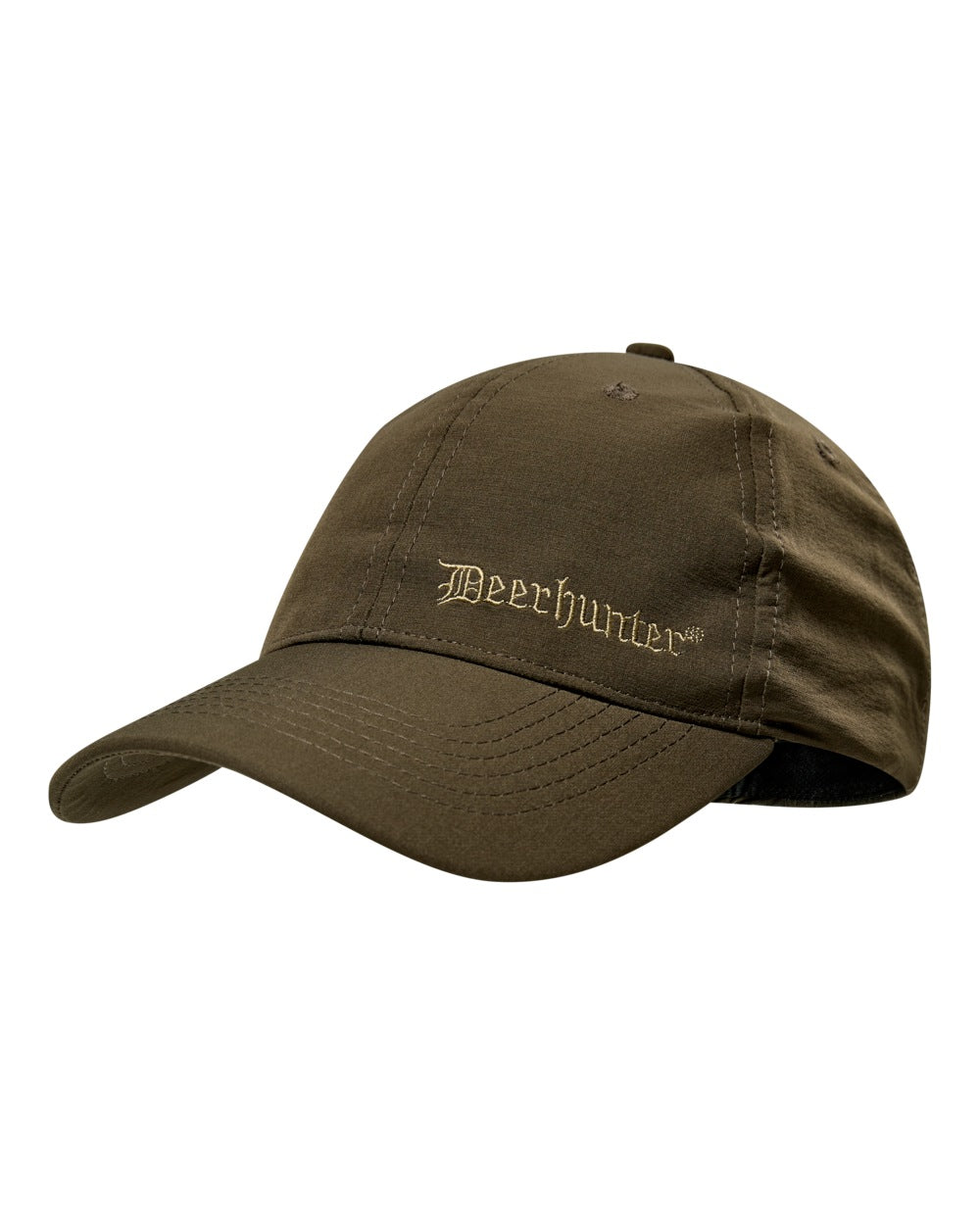 Art Green coloured Deerhunter Excape Light Cap on white background 