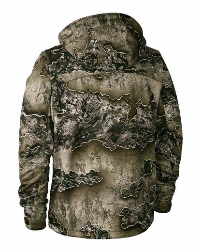 Realtree Excape coloured Deerhunter Excape Softshell Jacket on white background 