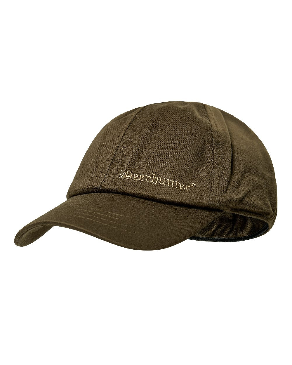 Art Green coloured Deerhunter Excape Winter Cap on white background 