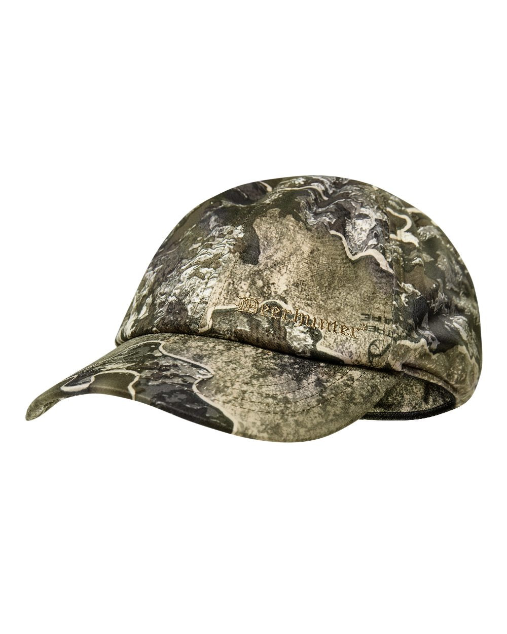 Realtree Excape coloured Deerhunter Excape Winter Cap on white background 