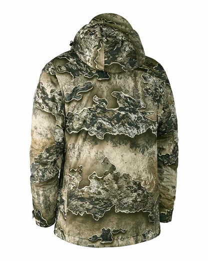 Realtree Excape coloured Deerhunter Excape Winter Waterproof Jacket on white background 