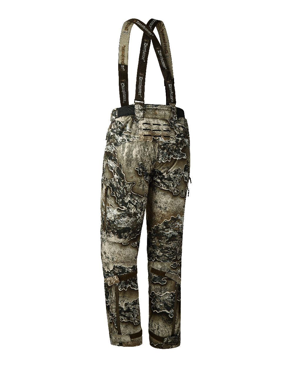 Realtree Excape coloured Deerhunter Excape Winter Waterproof Trousers on white background 