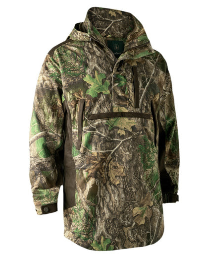 Realtree Adapt Coloured Deerhunter Explore Waterproof Smock on white background 