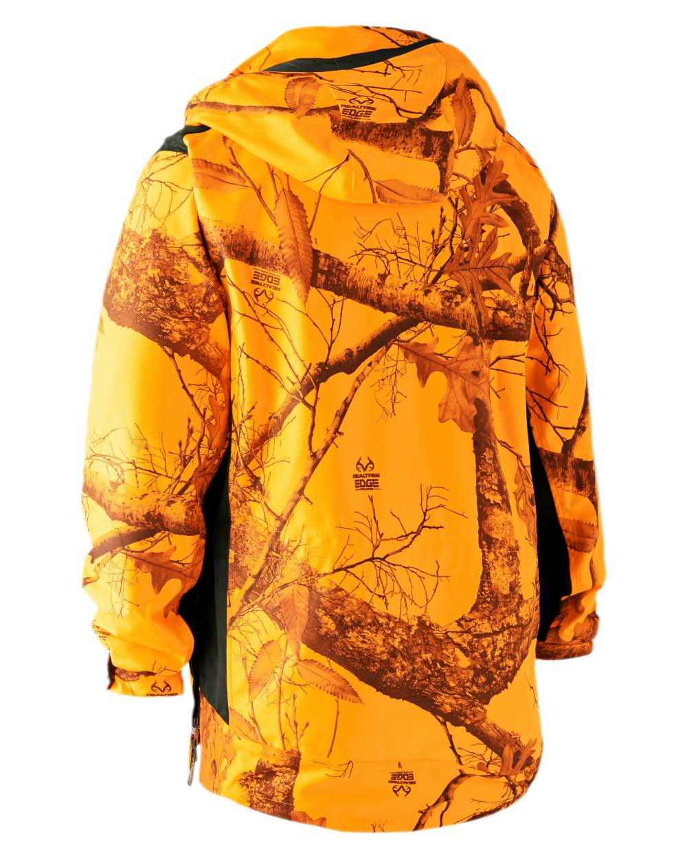 Realtree Edge Orange Coloured Deerhunter Explore Waterproof Smock on white background 