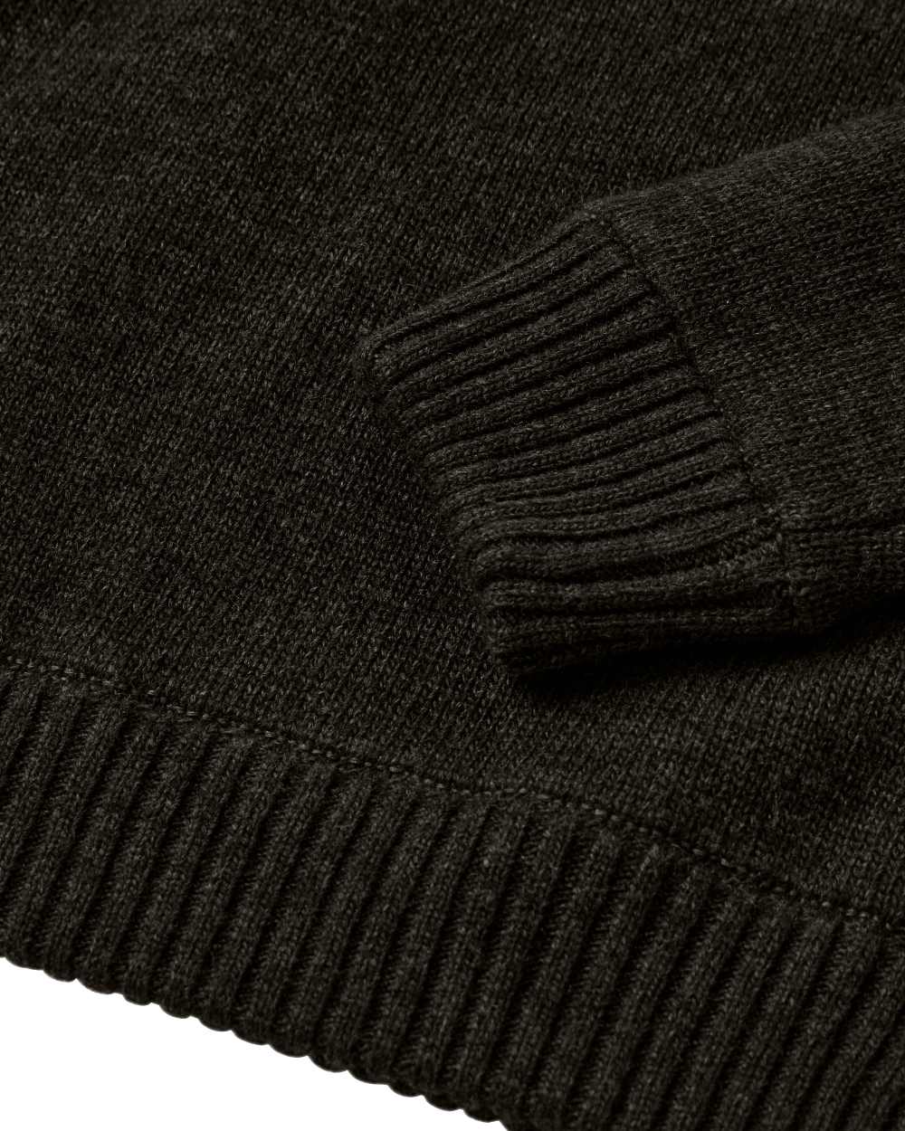 Ridgewood Melange Coloured Deerhunter Finley Stormliner Knit on white background 