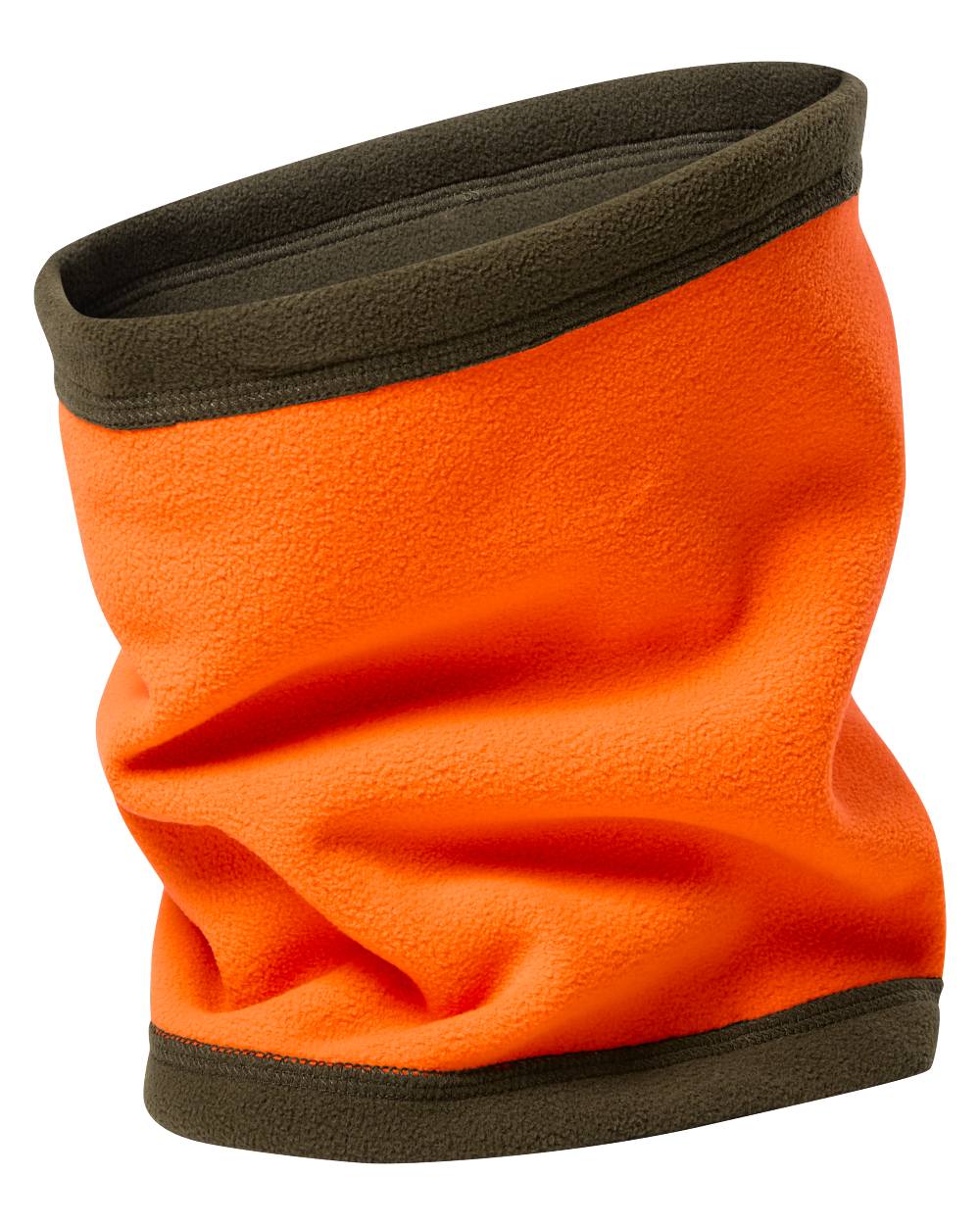 Tarmc Green coloured Deerhunter Fleece Neck Tube on white background 