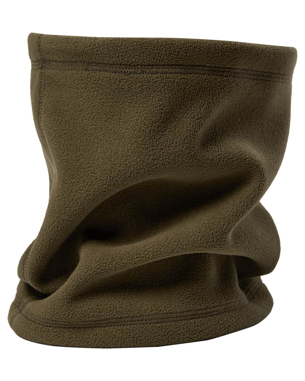 Tarmc Green coloured Deerhunter Fleece Neck Tube on white background 