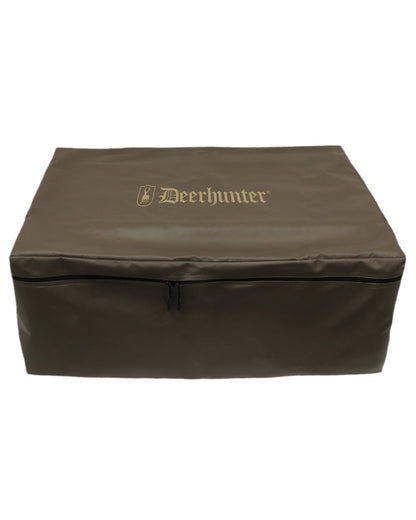 Art Green Coloured Deerhunter Game Bag With Zip Top on white background 