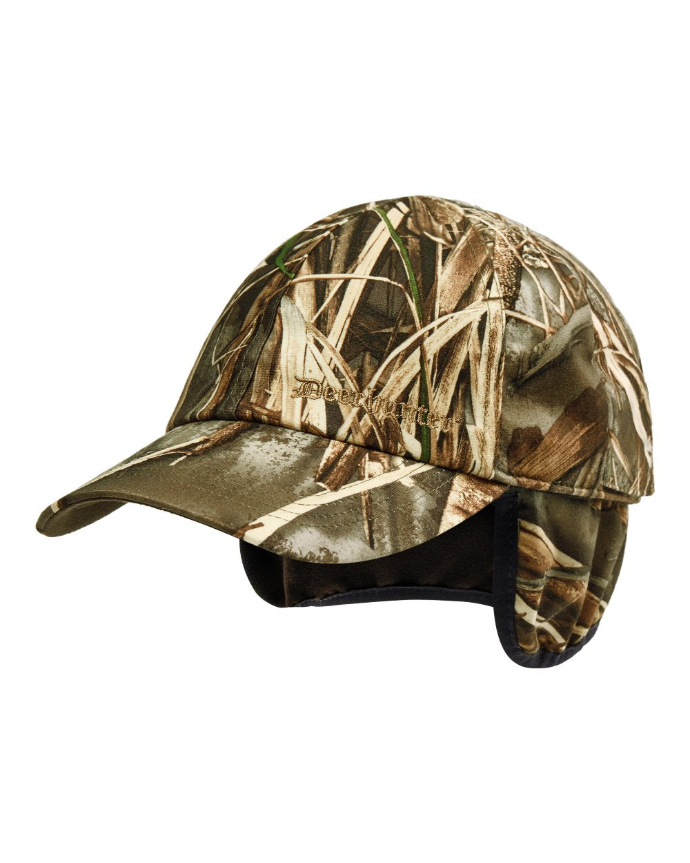 Realtree Max coloured Deerhunter Game Cap with Safety Clearance on white background 