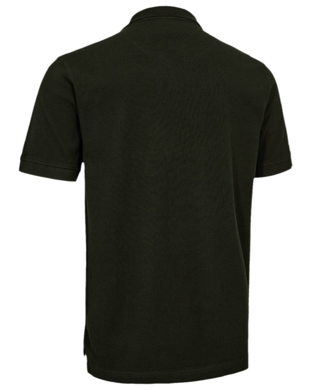 Forest Ember Coloured Deerhunter Griffin Polo Shirt on white background 