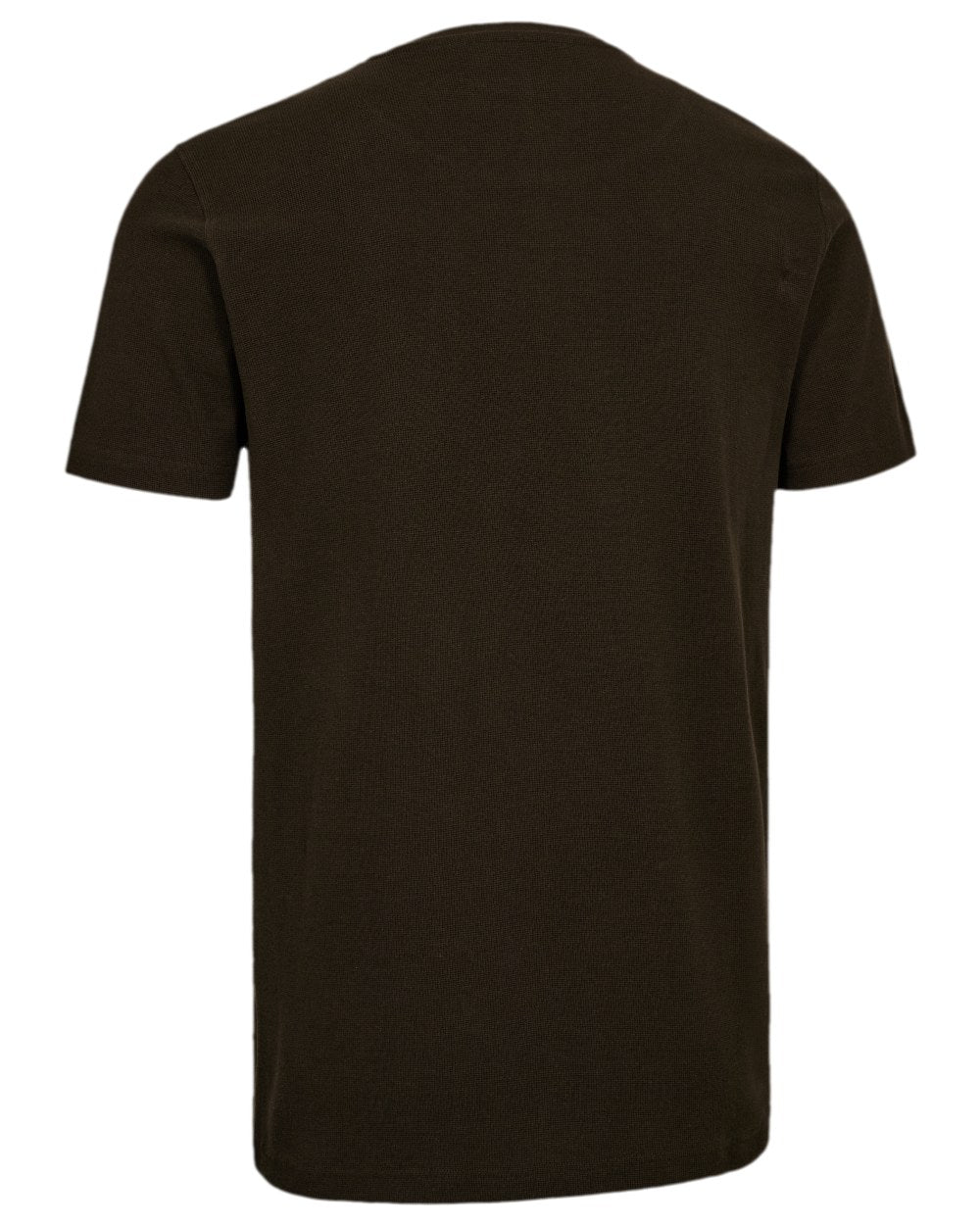 Otter Brown Coloured Deerhunter Griffin T-Shirt on white background 