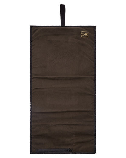 Wood coloured Deerhunter Heat Foldable Sitting Pad on white background 