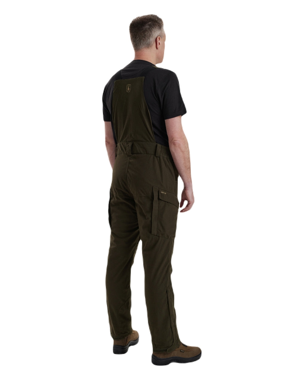 Wood coloured Deerhunter Heat Game Trousers on white background 