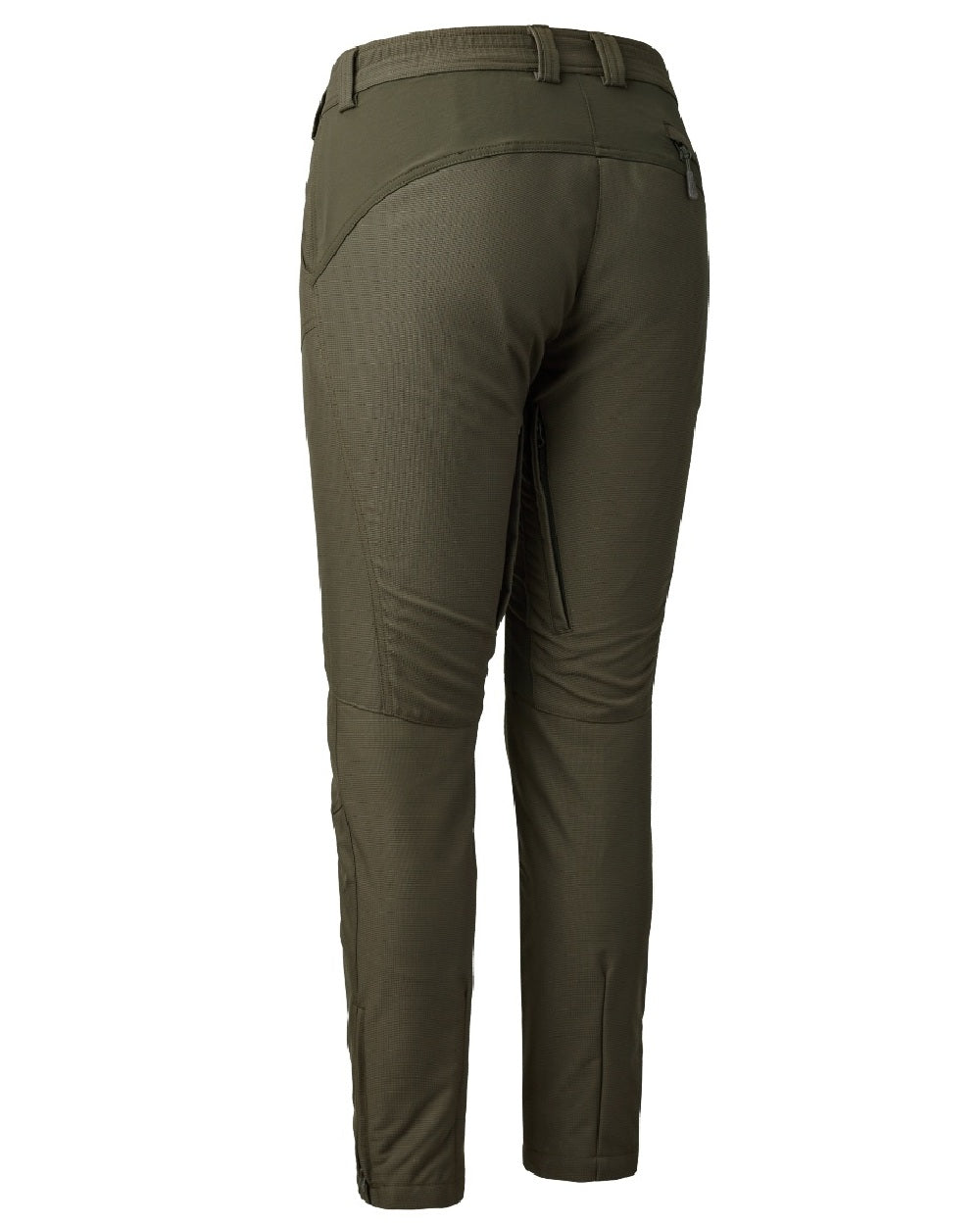 Palm Green coloured Deerhunter Lady Ann Extreme Boot Trousers with Membrane on white background 